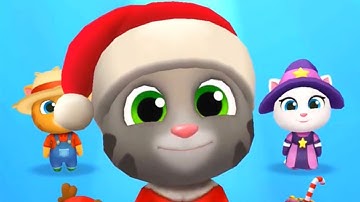 Talking Tom Gold Run Christmas Update Walkthrough Part 25 Android iOS Gameplay HD