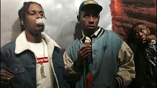 Video thumbnail of "Tyler, The Creator and A$AP Rocky bullying each other for 6 minutes straight"