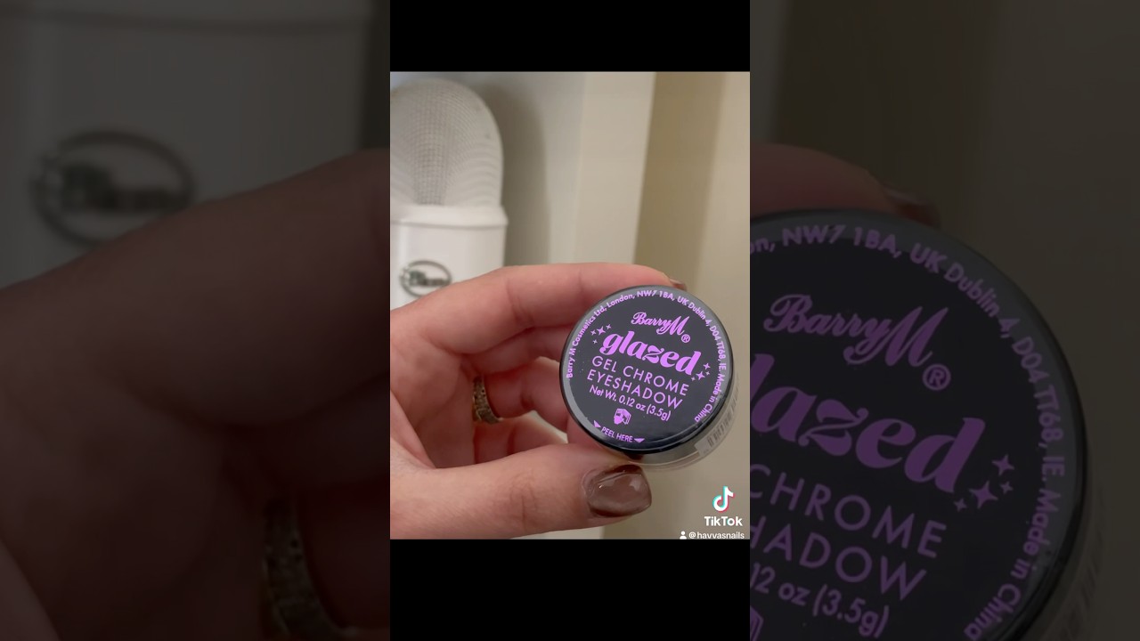💕✨💜💖 Unpackaging Barry M Chrome Eyeshadow ASMR 