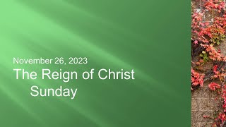 November 26, 2023 Worship