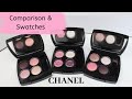 CHANEL 356 Au Fil Des Fleurs |316 Cristal de Printemps | 228 Tisse Cambon COMPARISON