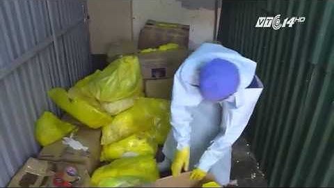 (VTC14)_Khánh Hòa: Người dân bức xúc việc thu gom chất thải y tế