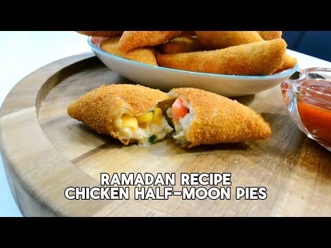 Chicken Half Moon Pies - Ramadan Recipe 2 | Cook with Anisa | Anisagrams | Indian Cooking Recipe