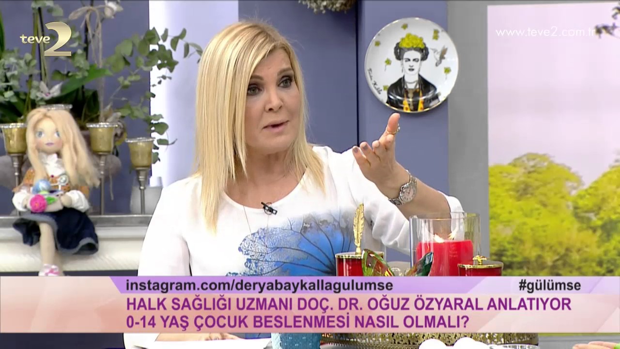 Derya Baykal�la Gülümse 014 Yaş çocuk beslenmesi nasıl Derya Baykal�la Gülümse 014 Yaş çocuk beslenmesi nasıl
