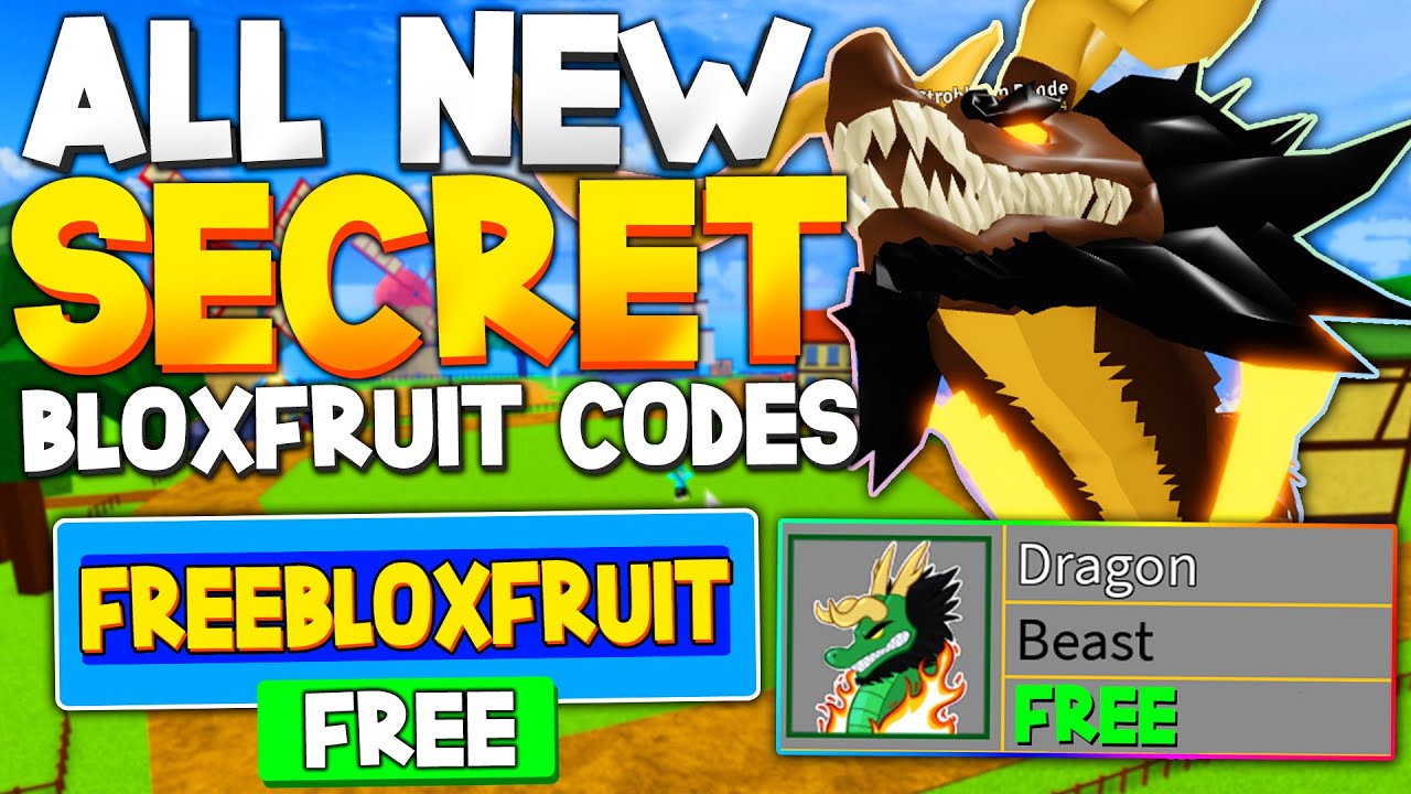 All New Secret Dragon Blox Fruit Codes In Blox Fruits Blox Fruits