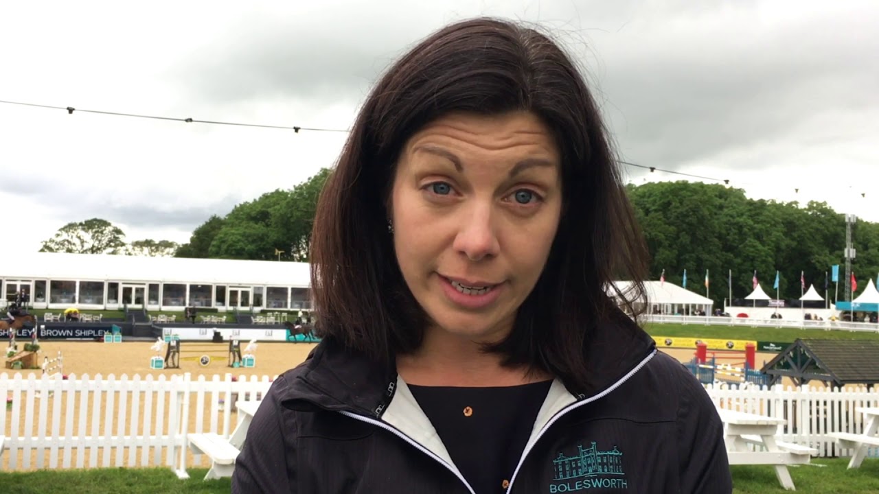 Nina Barbour commends the Reaseheath Arena Party at Equerry Bolesworth  International Horse Show - YouTube