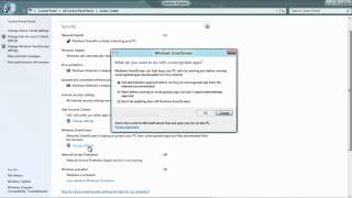 How to change smart screen and automatic maintenance settings in windows 8