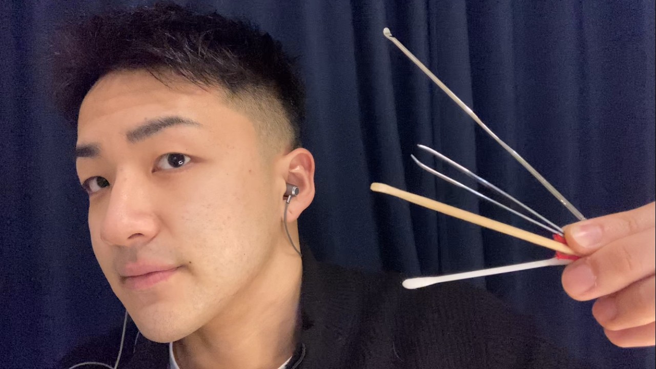 [ASMR] Бесшумный салон чистки ушей 😴 Способствует засыпанию 😴 Ролевая игра Бесшумный салон чистки...