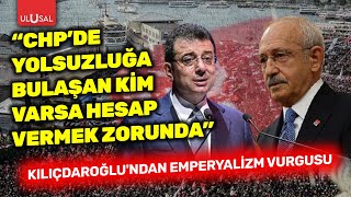 Kılıçdaroğlundan Yolsuzluk Açıklaması Bulaşan Kim Varsa Hesap Vermek Zorunda