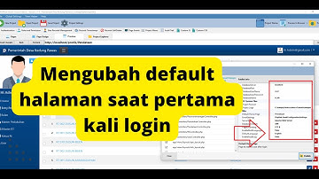Mengubah default halaman pada saat pertama kali login #phprad #nocodeapp #nocoding