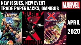 New Marvel Releases - April 2020 Solicitations - NEW EVENT, BLACK WIDOW, OMNIBUS