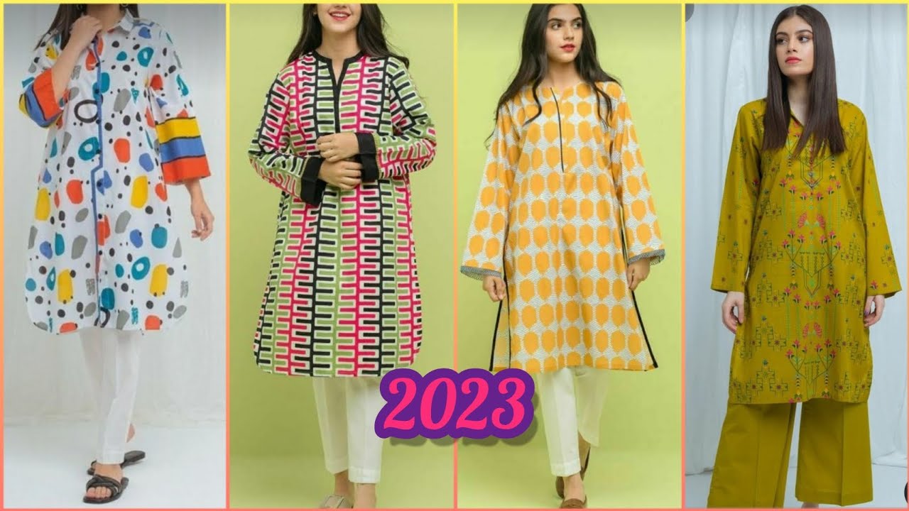Latest Short Kurti Design 2023 | New Short Kurti Design | Women Top Design  | 2023 Ka Trend - YouTube