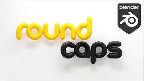 #roundCaps - Animation Nodes Setup in Blender