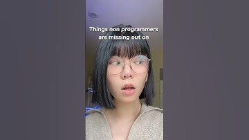 Things non programmers are missing out on #computerscience #softwareengineer