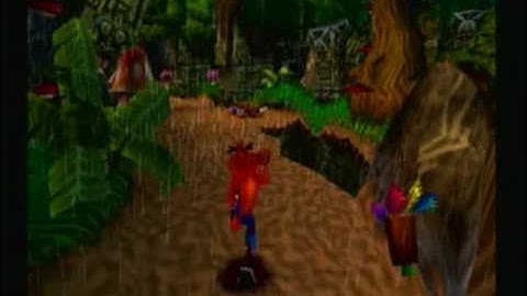 Crash Bandicoot 2: Cortex Strikes Back Walkthrough: Part 2: Turtle Woods [Blue Gem]