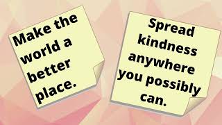 Kindness PSA