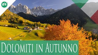 DOLOMITI in AUTUNNO - DIARIO di una FUGA FOTOGRAFICA