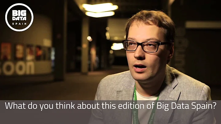 Interview of Maciej Arciuch at Big Data Spain 2015
