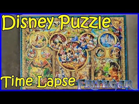 Jigsaw Time Lapse Disney 1000 Piece