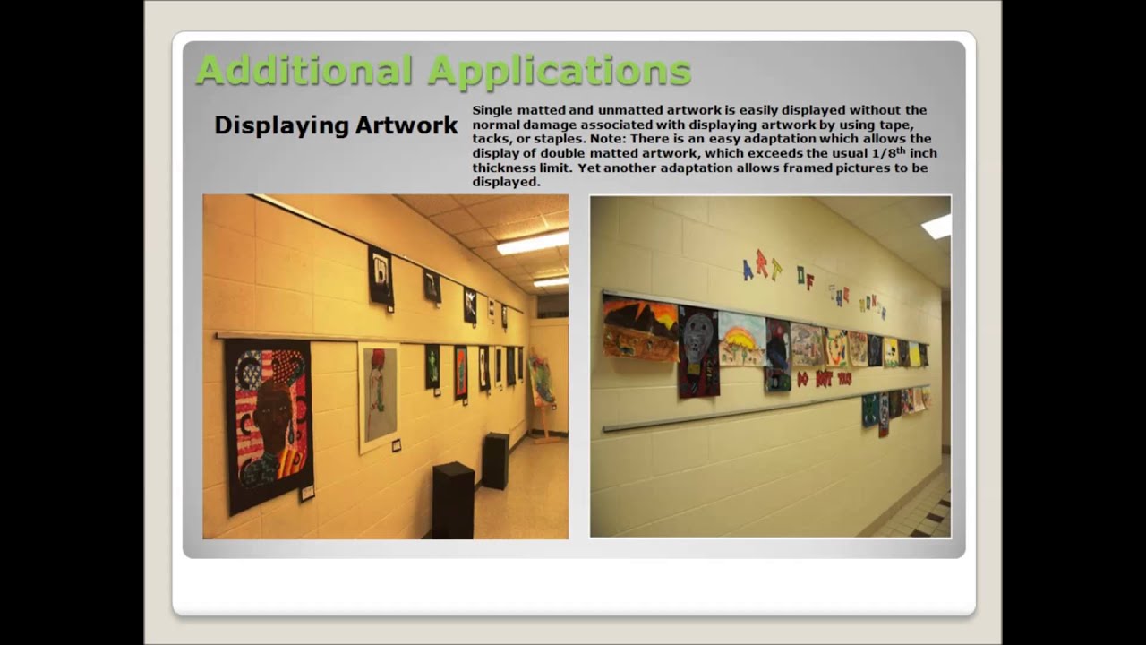 Displaying artwork using the VuTech Display System