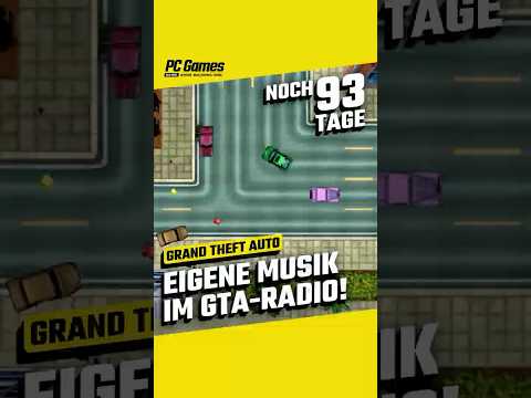 So konntet ihr in GTA 1 eigene Musik hören! | Noch 93 Tage bis GTA 6! #countdown #retro