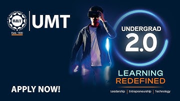 Experience an entirely new learning environment at UMT