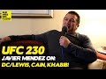 UFC 230: Javier Mendez Reveals Cormier's First Rounds Of Camp Were "Horrific"