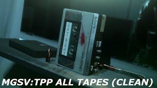 Content Library - MGSV:TPP Cassette tapes - metal gear solid 5 music tapes list