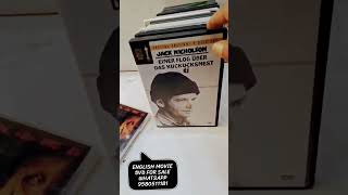 English Movie DVD for sale #blockbuster #vintage #nostalgia #englishmovies