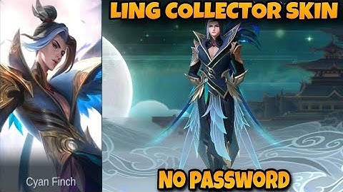 Ling Serene Plume Collector Skin Script No Password - Full Effects with Voice | Mobile Legends