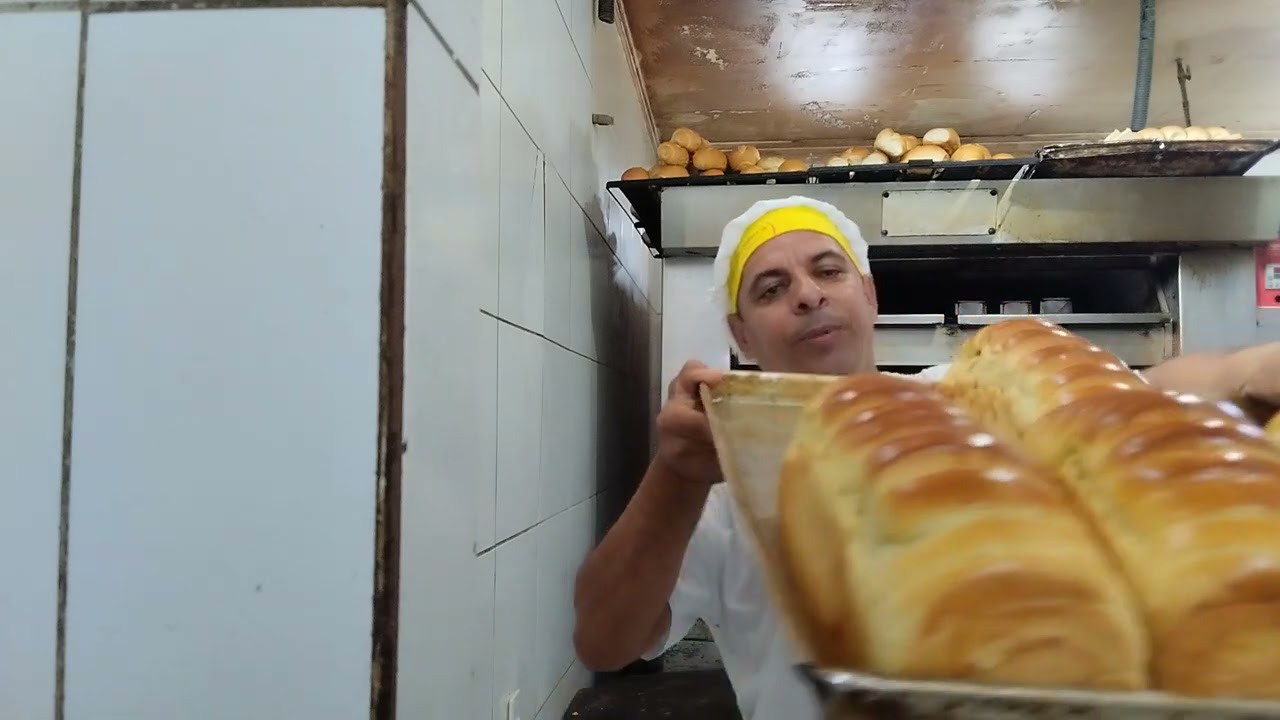 Assando pão especial