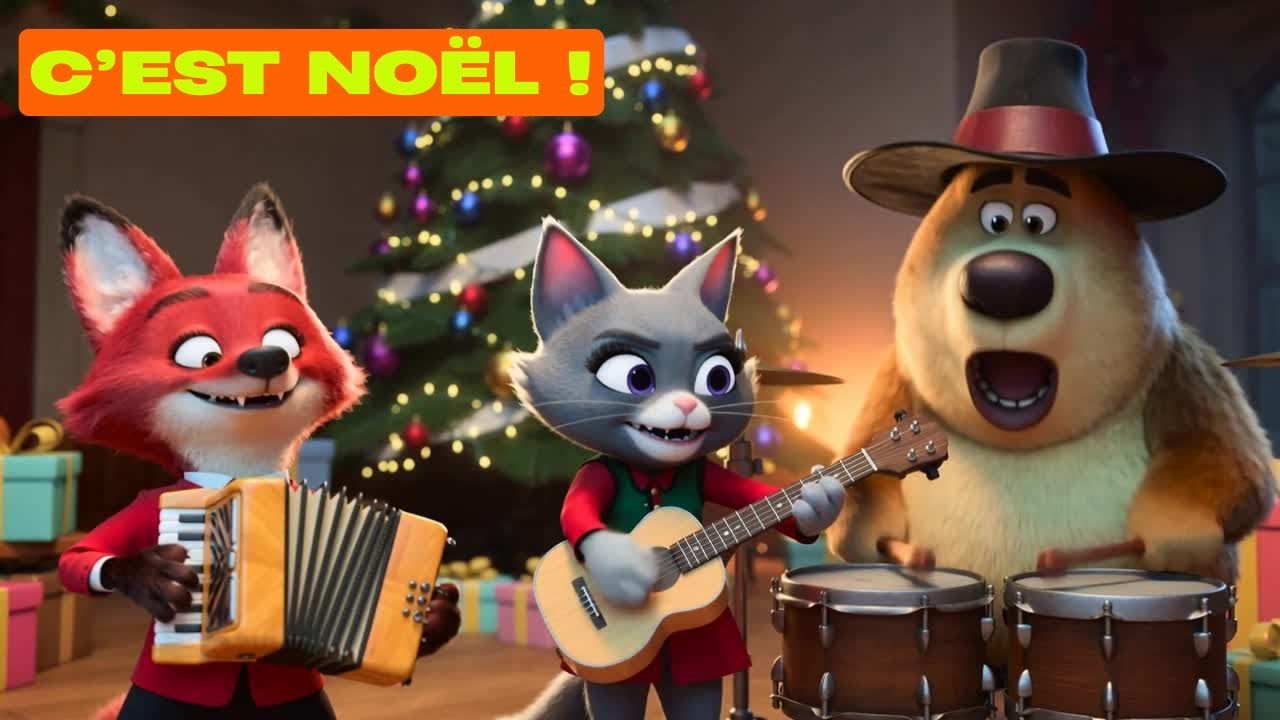 Le Chat, le Renard et l’Ours fêtent Noël ! 🎄| Inkima_Tv Show - YouTube