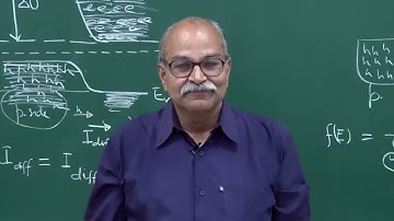 18. Diffusion vs Drift - Dr. H C Verma - Semiconductors - English