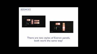 Extron On-Off