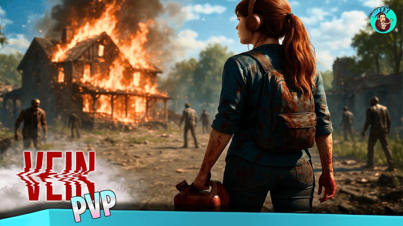 Solo Survival on a PvP Server – Starting from Nothing! | VEIN!