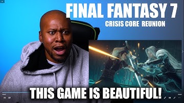 First Time Reaction To Final Fantasy 7 Remake Crisis Core Reunion Trailer