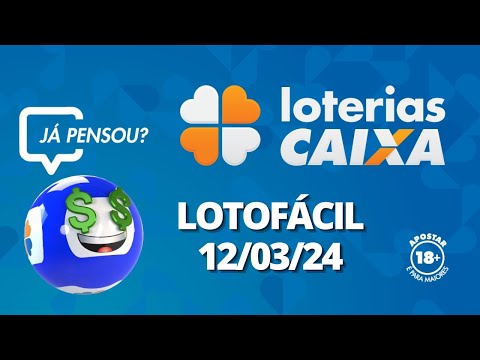 Resultado da Lotofácil - Concurso nº 3051 - 12/03/2024