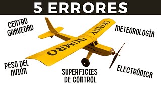 Los 5 errores del Piloto Novato