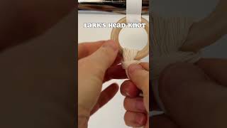 10 Minute Macrame Belt   #macrametutorial #macramebelt #macrame