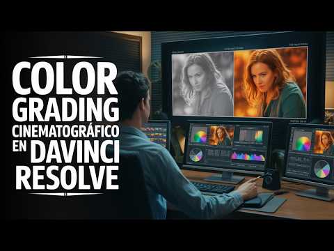 Guía Completa de Color Grading Cinematográfico en DaVinci Resolve