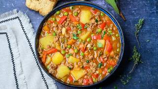 Easy Ground Beef Stew
