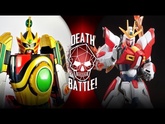 Fan Made DEATH BATTLE Trailer: Thunder Megazord vs. Burning Gundam (Power Rangers vs Gundam)