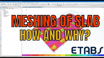 How to manually mesh the slab in etabs - Etabs Tutorial 16 - Meshing of slab