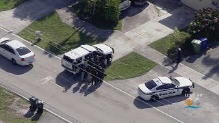 Man Barricaded Inside Vehicle