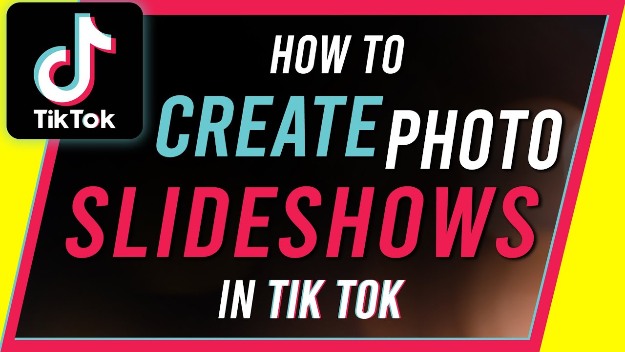 How to Create Slideshows in TikTok - Photo Template Tutorial