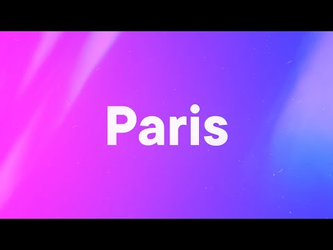 The Chainsmokers - Paris (Lyrics)