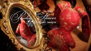 Paisley Flower Mehndi design/Цветочно-огуречное мехенди