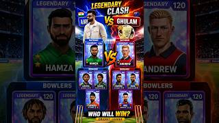 🏏 AJAY vs GHULAM ⚔️ Legendary Clash | Cricket League Gameplay