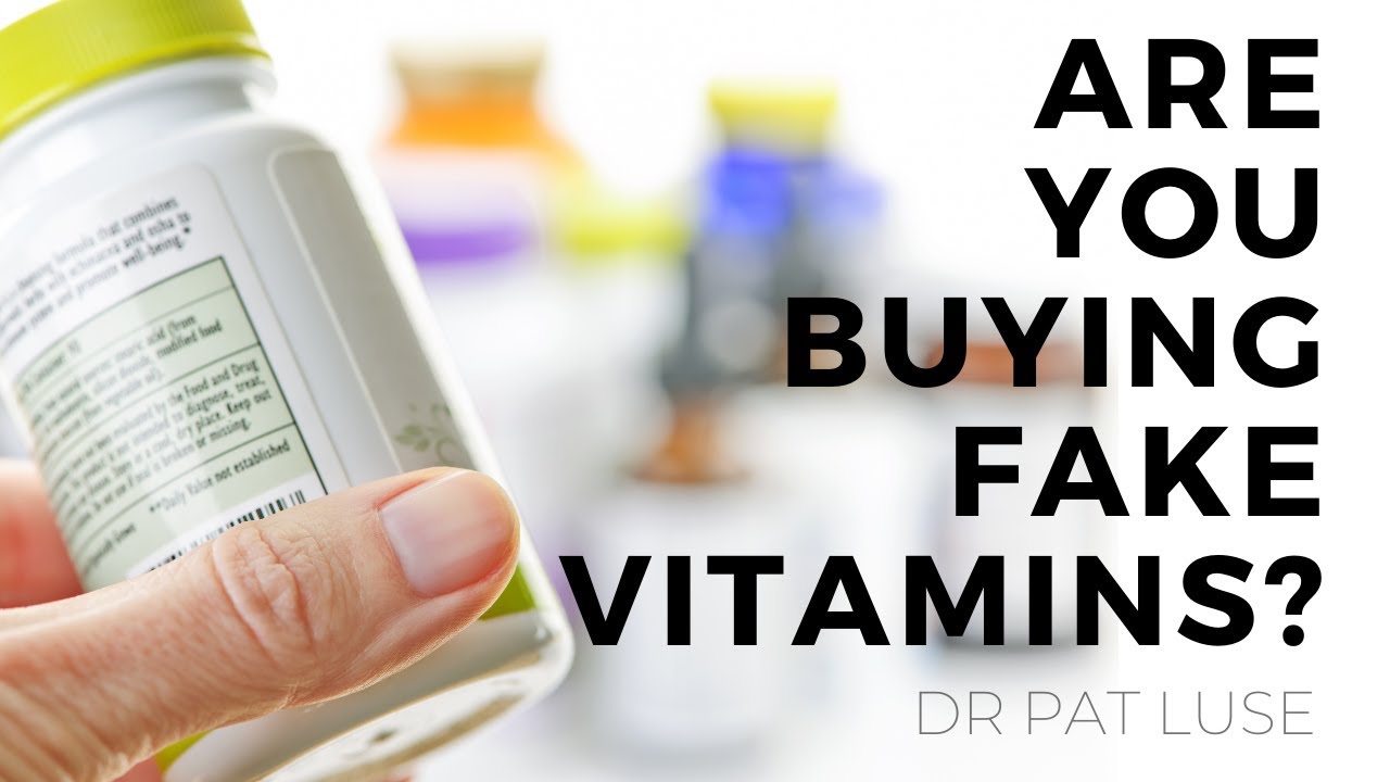 Are You Buying Fake Vitamins??! NEW RESEARCH The 7 Systems Plan Dr