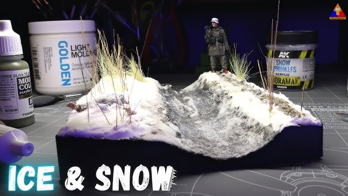 Diorama Series: Snow Sprinkles Texture Acrylic 100ml Bottle AK Interactive